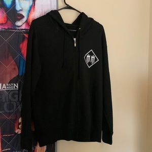 Marilyn Manson full zip hoodie